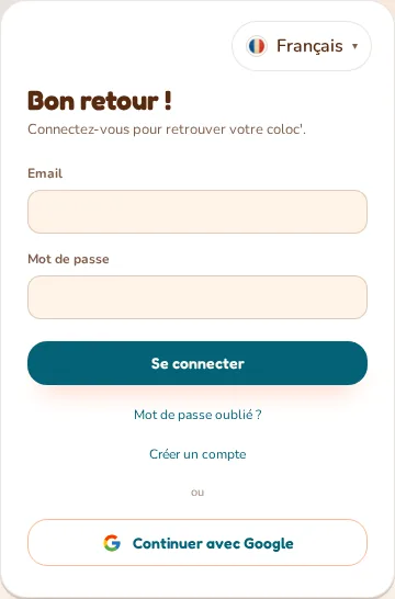 Capture d'écran de l'application MeeTiPi : Comment me connecter ?